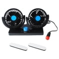 thumbnail image 2 of Ventilador de coche ANGGREK doble cabezal 12 V bajo consumo, 2 of 8