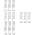 thumbnail image 6 of Masteelf 12 Sets Mending Plate Hinge Repair Plate Door Reinforcement Plate Kit, 6 of 8