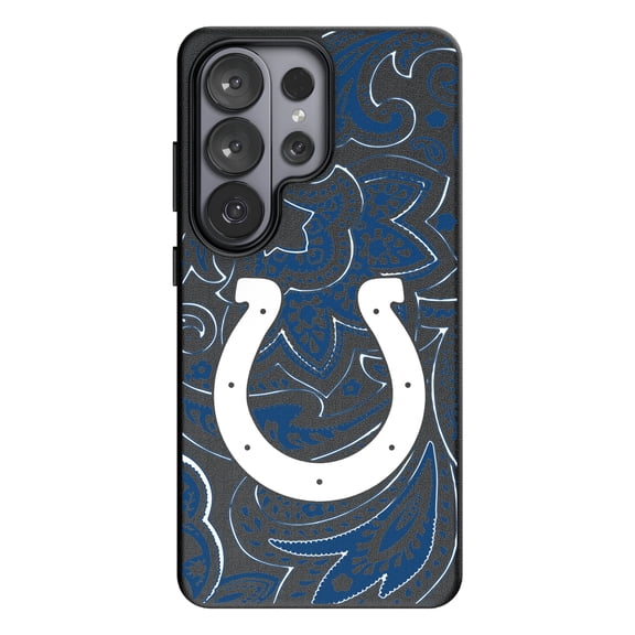 Keyscaper Indianapolis Colts Paisley Galaxy Magnetic Bump Case