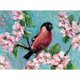 thumbnail image 1 of Taladro diamante pintura (DE5566) arte mosaico Kit flor pájaro imagen redonda 5D DIY completo 50x70cm Hugtrwg Para estrenar, 1 of 1