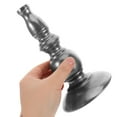 thumbnail image 4 of AURARMLET Lamp Shade Frame Lamp Base Stand Silver Iron Lighting Fixture Support For Hotel Settings 1Pack, 4 of 7