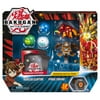 Bakugan, Battle Pack 5-Pack, Aurelus Cloptor and Pyrus Trhyno, Collectible Cards and Figures, for Ages 6 and Up