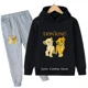 thumbnail image 3 of Ropa para niños de Disney con dibujos animados de animales y Simba, traje de algodón para niñas, sudaderas con capucha y pantalones de El Rey León de dibujos animados, conjuntos casuales de 2 piezas p, 3 of 5