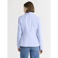 thumbnail image 4 of Free Assembly Women's Single Breasted Cotton Blazer, Sizes XS-XXL, 4 of 5