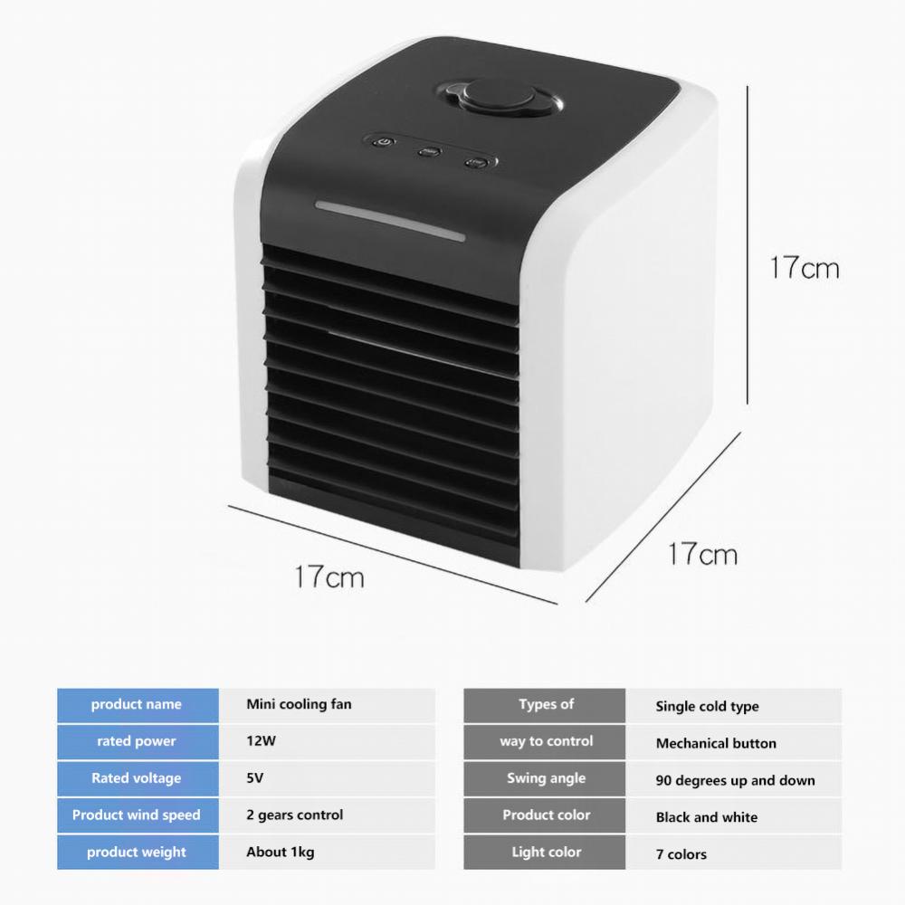 Patgoal Portable Air Conditioner/ Mini Ac Unit for Room/portable Air Conditioner for Small Room/ Swamp Cooler/ Air Conditioner/ Air Cooler/ Portable Air Conditioners/ Air Cooler for Office - image 2 of 9