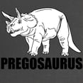 thumbnail image 2 of CafePress - PREGOSAURUS Maternity T Shirt - Maternity Dark T-Shirt, 2 of 3