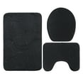thumbnail image 4 of Juego de alfombrillas de baño, alfombrillas de baño absorbentes de 3 piezas, juego de alfombrillas de baño para inodoro, durabilidad probada en el tiempo Jadeshay A, 4 of 8