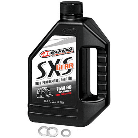 Drivetrain Oil Change Kit with Maxima Oil Compatible With Yamaha RHINO 700 FI 4x4 Auto 2008-2009