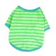 thumbnail image 1 of Ropa para Mascotas Camisa a rayas de cuello redondo para perros Ropa para mascotas Ropa para perros pequeños estilo coreano, 1 of 4