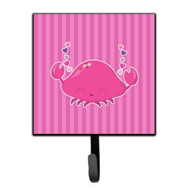 Porte-laisse Ou Porte-Clés Crabe Rose
