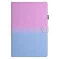 thumbnail image 6 of for Universal 9.5-10.5 Inch, Gradient Color PU Leather Folio Stand Wallet with Card Pockets Soft TPU Shockproof Cover for iPad / Samsung / Amazon Kindle / Lenovo / Onn, Purple+Blue, 6 of 11