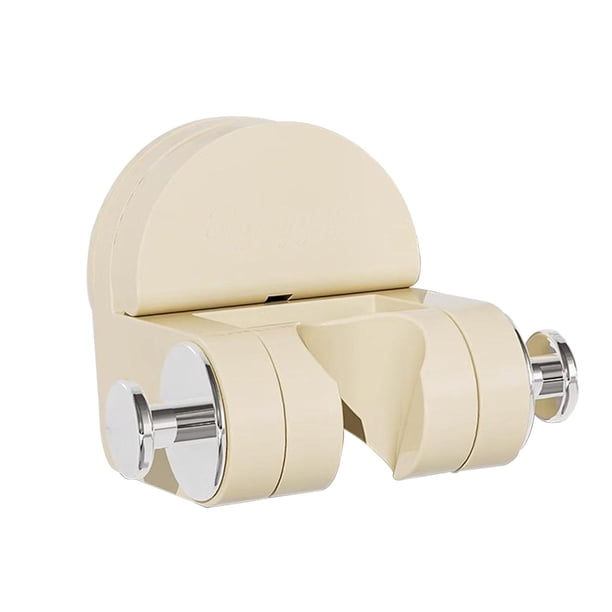 Soporte de ducha Soporte para cabezal de ducha Base de ventosa Fácil de instalar Soporte para rociador de ducha Soporte de ducha para baño Hotel Plata de leche