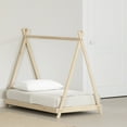 thumbnail image 2 of South Shore Sweedi, Scandinavian, Toddler Bed, Natural Wood, 2 of 12