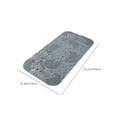 thumbnail image 3 of Non-Slip Bath Mat, Suction Cup Shower Floor Mat with Cute Footprint Design, Anti-Skid Waterproof Pad for Bathroom Toilet Pool Safety, 3 of 9