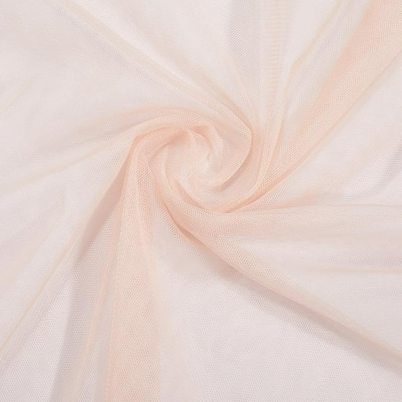 63 Inch Pink Tulle Fabric Mosquito Netting Cloth Breathable Polyester Mesh Wedding Voile Solid Sheer Gauze Fabrics by The Yard for DIY handcrafting