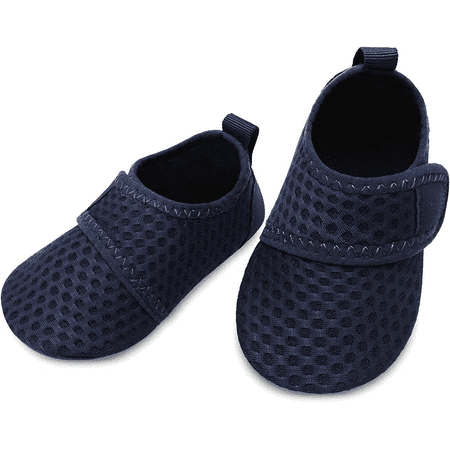 

L-RUN Infant Shoes Walking Baby Girl Sneakers Navy 0-6 Months