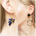 thumbnail image 4 of FOMIYES 30Ud Aros Geométricos Dorados Para Aretes Materiales De Cobre Resistentes, 4 of 7