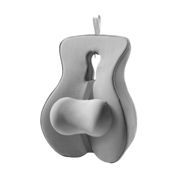 Ergonomic Lumbar Support Cushion High-Density Memory Foam Adjustable Slider For All-Day Comfort Back Pain Relief Office Gaming Car Chair