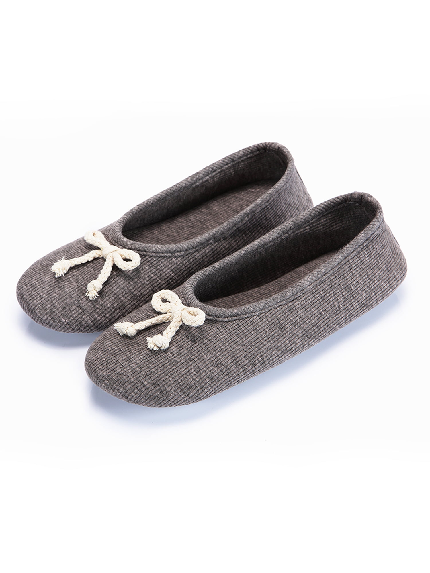 Warm Soft Sole Women Indoor Floor Slippers Shoes Wool Flannel Flat Home Slippers 
