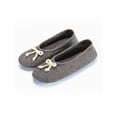 thumbnail image 6 of Women's Elegant Cashmere Knitted Memory Foam Indoor Ballerina House Slippers/Shoes, 6 of 6