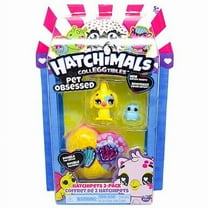 Hatchimals CollEGGtibles Pet Obsessed Rabibitoo and Owl Yellow (2 pack) HatchiPets