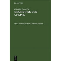 Vereinfachte Allgemeine Chemie, (Hardcover)