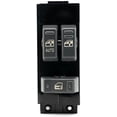thumbnail image 1 of Master Power Window Switch, Gray - Driver Side Door - Compatible with Chevy Silverado and Sierra 1500, 2500, 2500 HD,, 1 of 5