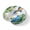 Green Yellow, variant on Neck Pillow Ergonomic Memory Foam U Shaped Pillows,Cowhide Leather Collage Art Soft Portable Neck Head Support Cushion Pillow for Travel Airplane Car Office Use,Abstract Animal Print