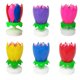 thumbnail image 4 of Cake Candle - Velas de loto giratorias electrónicas - Doble capa (Amarillo) Ndcxsfigh Nuevos Originales, 4 of 9
