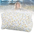 thumbnail image 3 of Bolsa De Maquillaje Acolchada Con Cremallera, Bolsa De Cosméticos Floral, Organizador De Artículos De Tocador De Viaje Suave Cómodo Para Almacenar Cosméticos Productos, 3 of 7