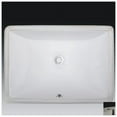 thumbnail image 3 of Wells Sinkware RTU2015-6E 20 in. Rectangular Undermount Single Bowl Bathroom Sink in Ebony, 3 of 3