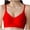 Red, variant on Samickarr Wireless Support Bras for Women Ice-Silk Full Coverage Lifting Gathered Up Lingerie Soft Breathable Bras Fixed Cup Seamless Daily Underwear Bralettes