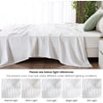 thumbnail image 7 of PHF Cooling Muslin King Blanket for Hot Sleepers, 4-Layer Breathable Bamboo Rayon & Cotton Gauze, Lightweight Summer Blanket for Bed or Couch, 108" x 90", White, 7 of 7