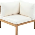thumbnail image 5 of Japanese Style Garden Furniture - Wood Structure Beige Cushions Outdoor Seating Foam Protected, 5 of 6
