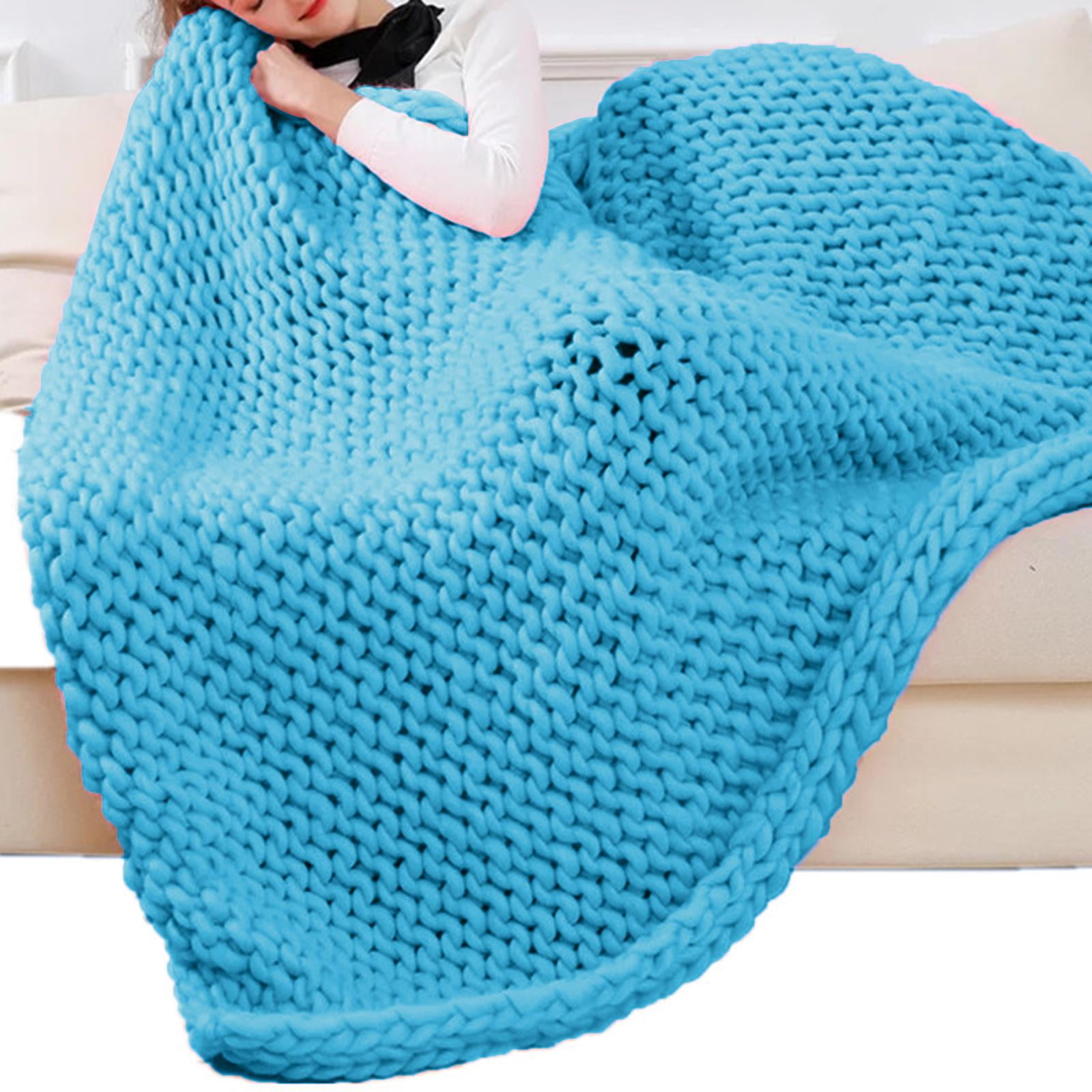 Vardhman Knitting Yarn Baby Blanket Yarn For Crochet,Soft Thick Wool For  Knitting,Super Chunky Yarn For Blanket&Ponchos,Art Craft Knitting Wool  Yarn,(2 Balls) (2 Balls,Blue Multicolor) : : Home & Kitchen