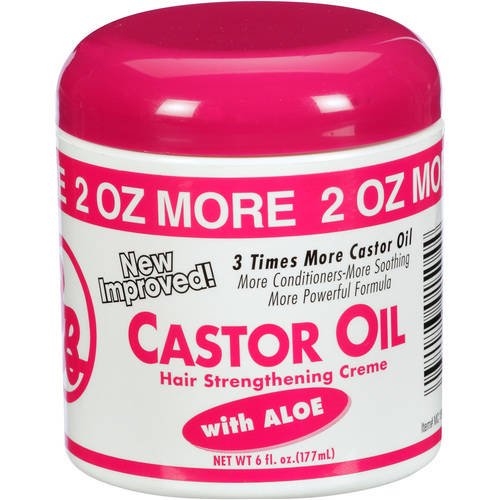 BB Castor Oil Hair Strengthening Creme, 6.0 Fl Oz