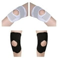 thumbnail image 2 of VONKY Support de Genou Élastique Protecteur Professionnel pour Articulations Femmes Bande Fixe Respirante Équipement de Basketball Course Randonnée Blessures Blanc/pied Gauche/TG, 2 of 6