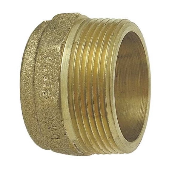 Nibco DWV Adapter,Cast Bronze,1-1/2 In 804 11/2