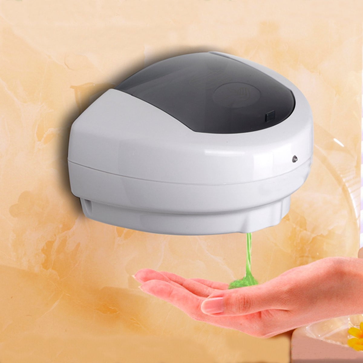 500ML ABS Automatic Wall Mount Sensor Soap Dispenser Hands Free Wash