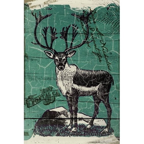 "Woodland" Painting Print on Wrapped Canvas