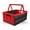 Red, variant on CleverMade Space-Saving Collapsible Shopping Basket 32L Foldable, Red 1 Pack