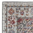 thumbnail image 5 of SAFAVIEH Provance Hannan Floral Bordered Runner Rug, Light Grey/Black, 2' x 8', 5 of 7