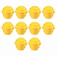thumbnail image 1 of 10 Pcs Buttons 30Mm Responsive Buttons for Gaming Enthusiasts Yellow, 1 of 7
