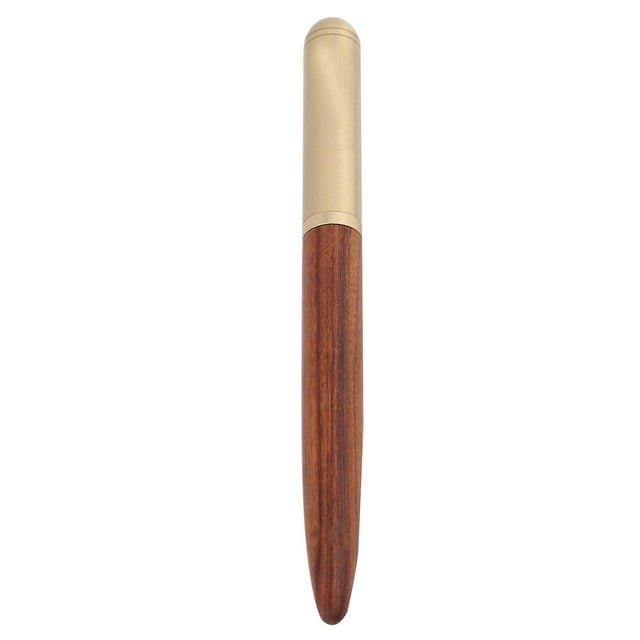 Stylo plume en bois de haute qualité, papeterie en bois, fournitures de bureau, 0,7 mm (bois de rose)