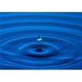 thumbnail image 1 of Blue Droplet Poster Print, Large - 36 x 24, 1 of 1