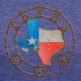 thumbnail image 3 of CafePress - Texas Wrought Iron Barn Art Women's Deluxe T Shirt - Womens Tri-blend T-Shirt, 3 of 4