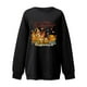 thumbnail image 3 of Sudaderas de Acción de Gracias Para Mujer, Blusa Holgada de Manga Larga Con Estampado A La Moda, Suéter Informal de Cuello Redondo, Tops, Sudadera Odeerbi  ODB122716, 3 of 4