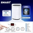 thumbnail image 6 of Advwin 1.07 Cu.ft Portable Washing Machine, 7.7 lbs Automatic Compact Washer & Spin Dryer Combo with 8 Programs, Small Laundry Machine for Apartment, Dorm, RV, White, 6 of 10