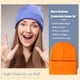 thumbnail image 4 of Gorros de lana Gorros de punto Gorro de invierno Sombreros térmicos Hilo A prueba de viento Esquí Accesorios para el cabello Naranja Minnieouse, 4 of 5