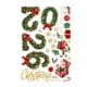 thumbnail image 3 of Pegatinas navideñas para ventana, decoración navideña, 60 x 40 cm, colores brillantes únicos, bonitas calcomanías 2026 para club, hotel, habitación, f, 3 of 9